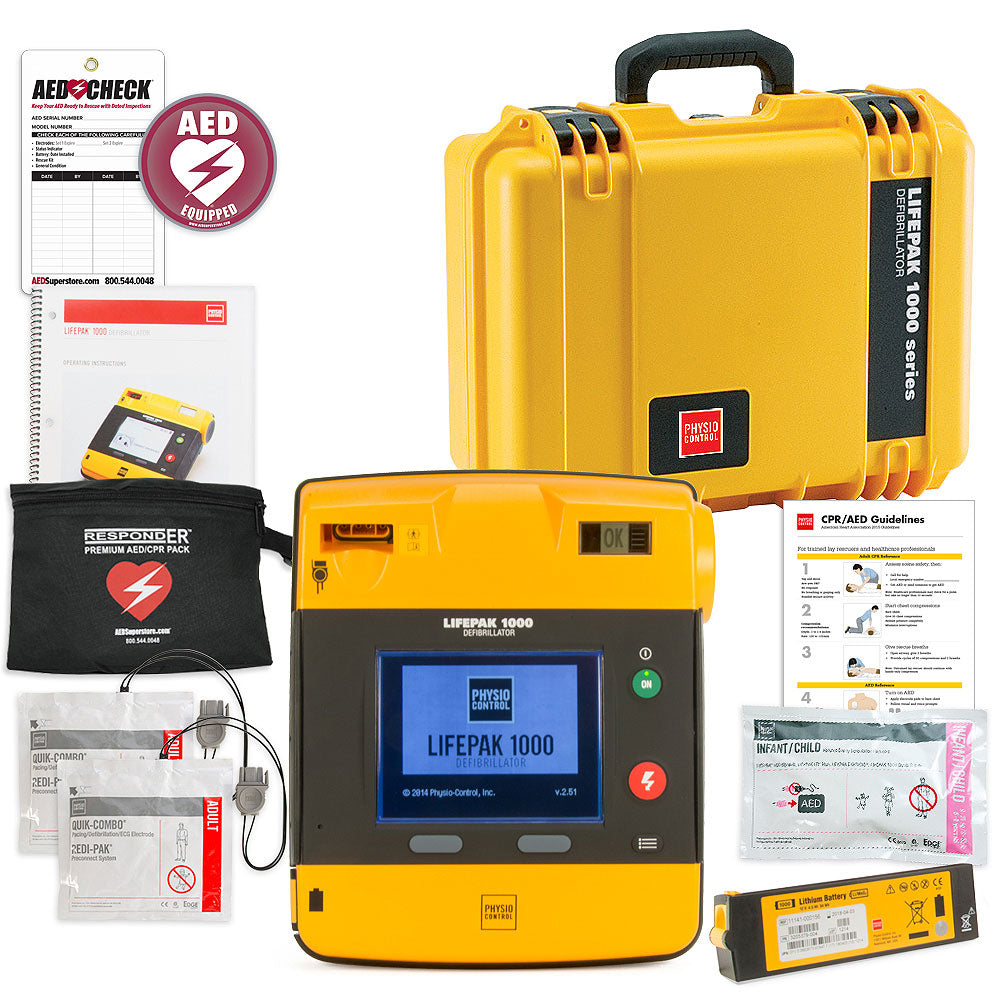 Physio-Control LIFEPAK 1000 Mobile Responder Value Package