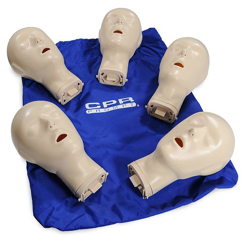 CPR Prompt Extra Adult/Child Manikin Heads For TAN