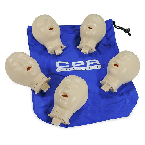 CPR Prompt Extra Infant Manikin Heads For TAN