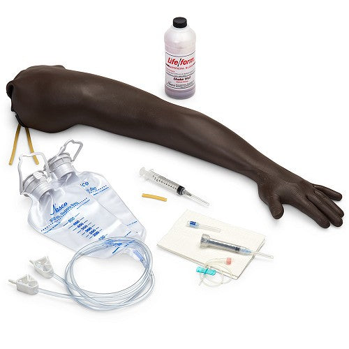 Life/form Adult Venipuncture and Injection Training Arm - Dark